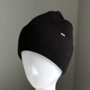 Шапка жіноча Бізе чорна