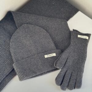 Теплий набір 3 в 1: шапка, шарф, рукавиці